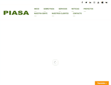 Tablet Screenshot of piasa.co.cr